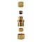 Thrifco Plumbing No. 62R 3/8 Inch x 1/4 Inch Lead-Free Brass Compression Coupling 4401059 - alternate 3